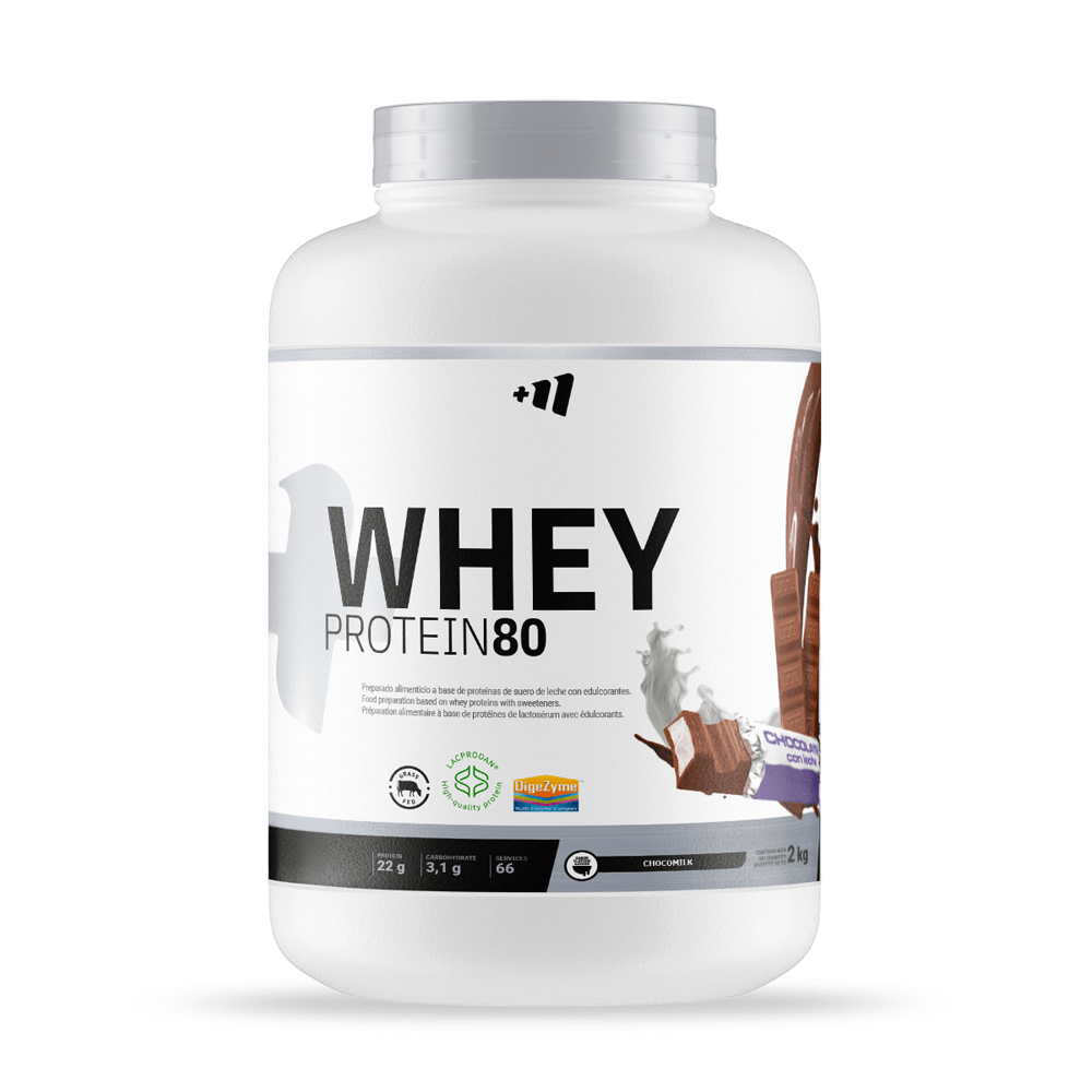 Whey Protein80 - 2 Kg - Chocolate Con Leche - Aumenta La Masa Muscular - Masmusculo_0