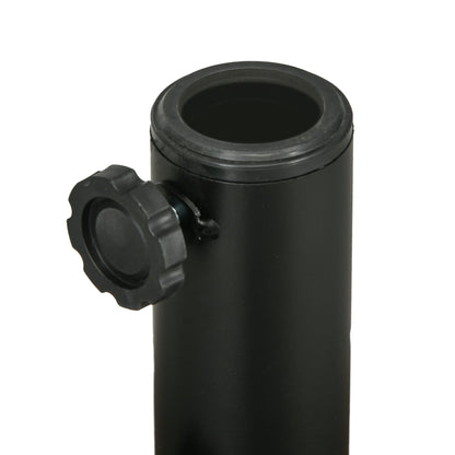 Outsunny Base De Sombrilla Redondo Rellenable De Agua 22 Kg Y Arena 29 Kg Negro_3