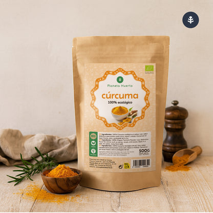 Cúrcuma en polvo ECO Planeta Huerto 500 g