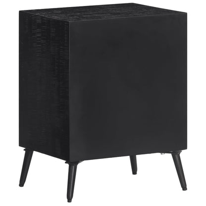 Mesita De Noche Madera Maciza De Teca 40x30x50 Cm_3