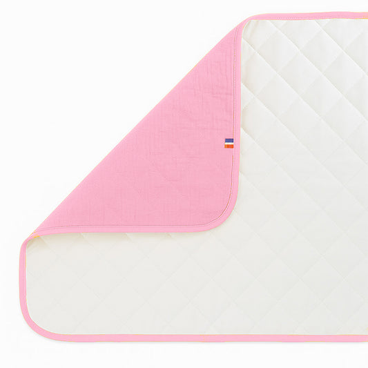 Alfombrilla De Cambiar Nomada En Algodón Bio Rosa_0
