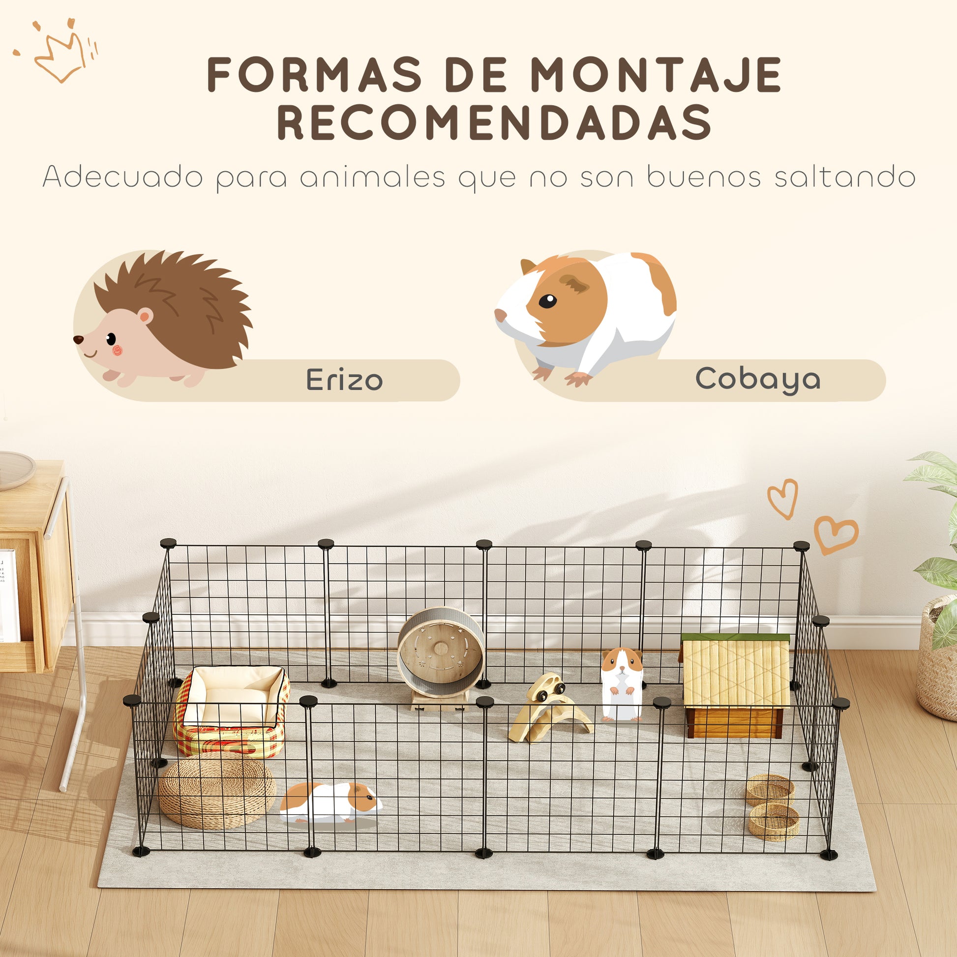 Pawhut Valla Metálica Para Mascotas Con 12 Paneles Parque Metálico Para Mascotas_5