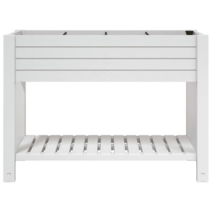 Jardinera Alta Polipropileno Blanco 110x45x79 Cm_2