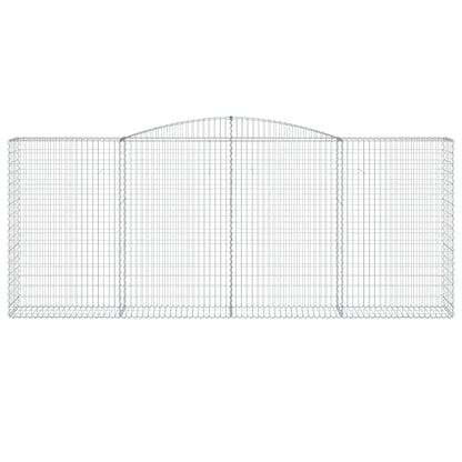 Cestas De Gaviones 3 Uds Forma De Arco Hierro 400x50x160/180 Cm_3