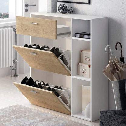 Zapatero Wind Melamina, Blanco, 90 X 101,5 X 26_5