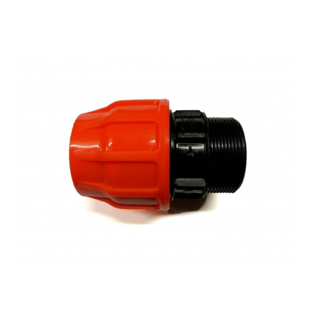 Enlace Rosca Macho Para Manguera Plana Layflat - 2 - Layflat 52mm