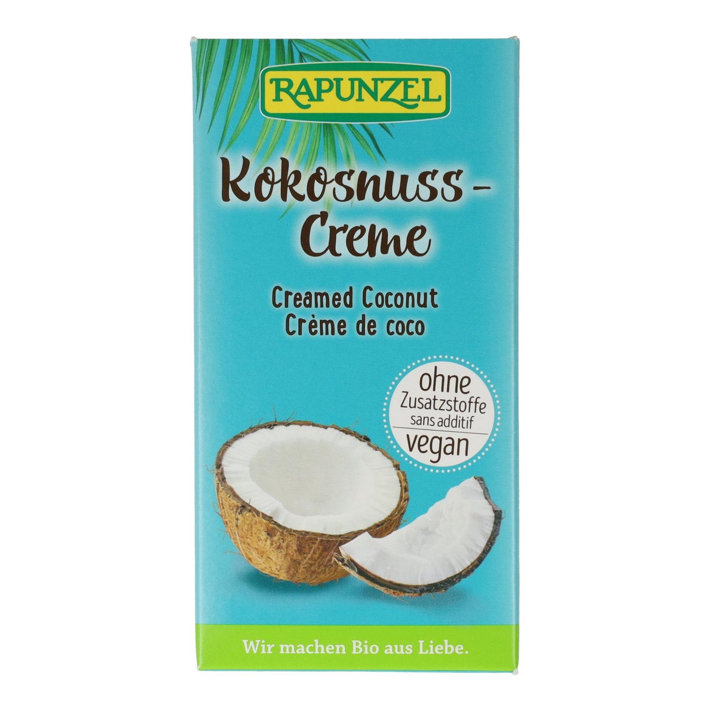 Crema de coco Rapunzel, 2 x 50 g
