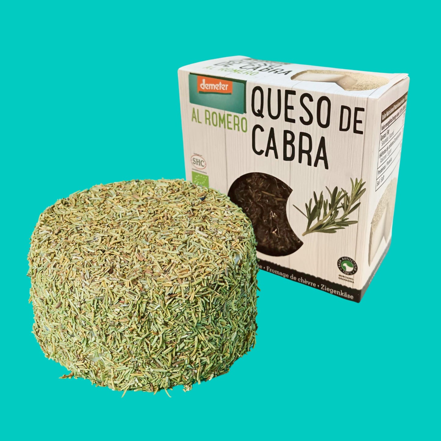 Queso Cabra Eco Mini Madurado Al Romero_0