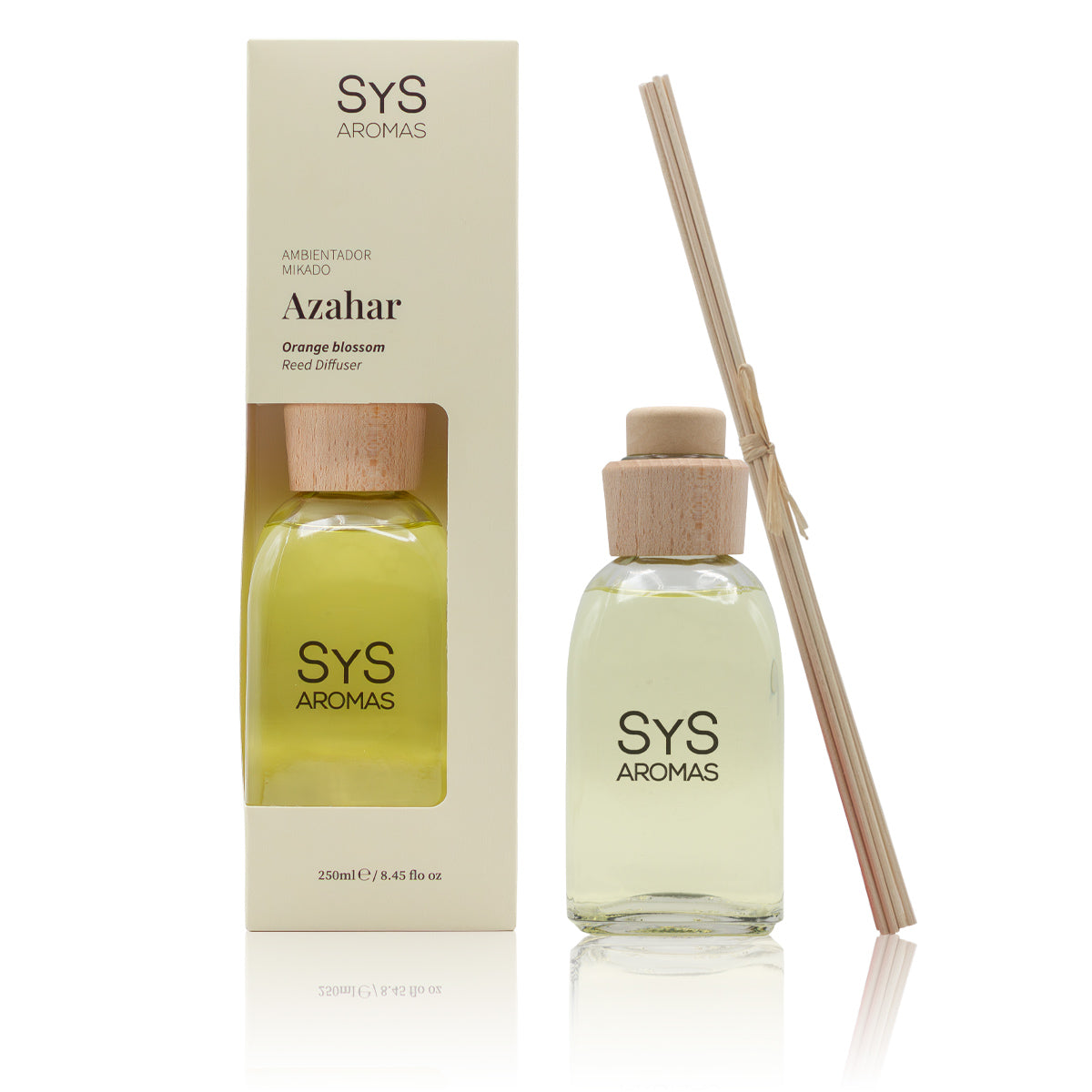 Ambientador Mikado de Azahar Origins SYS Aromas 250 ml | Aroma Floral Mediterráneo | Relajante_0