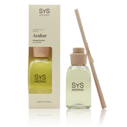 Ambientador Mikado de Azahar Origins SYS Aromas 250 ml | Aroma Floral Mediterráneo | Relajante_0