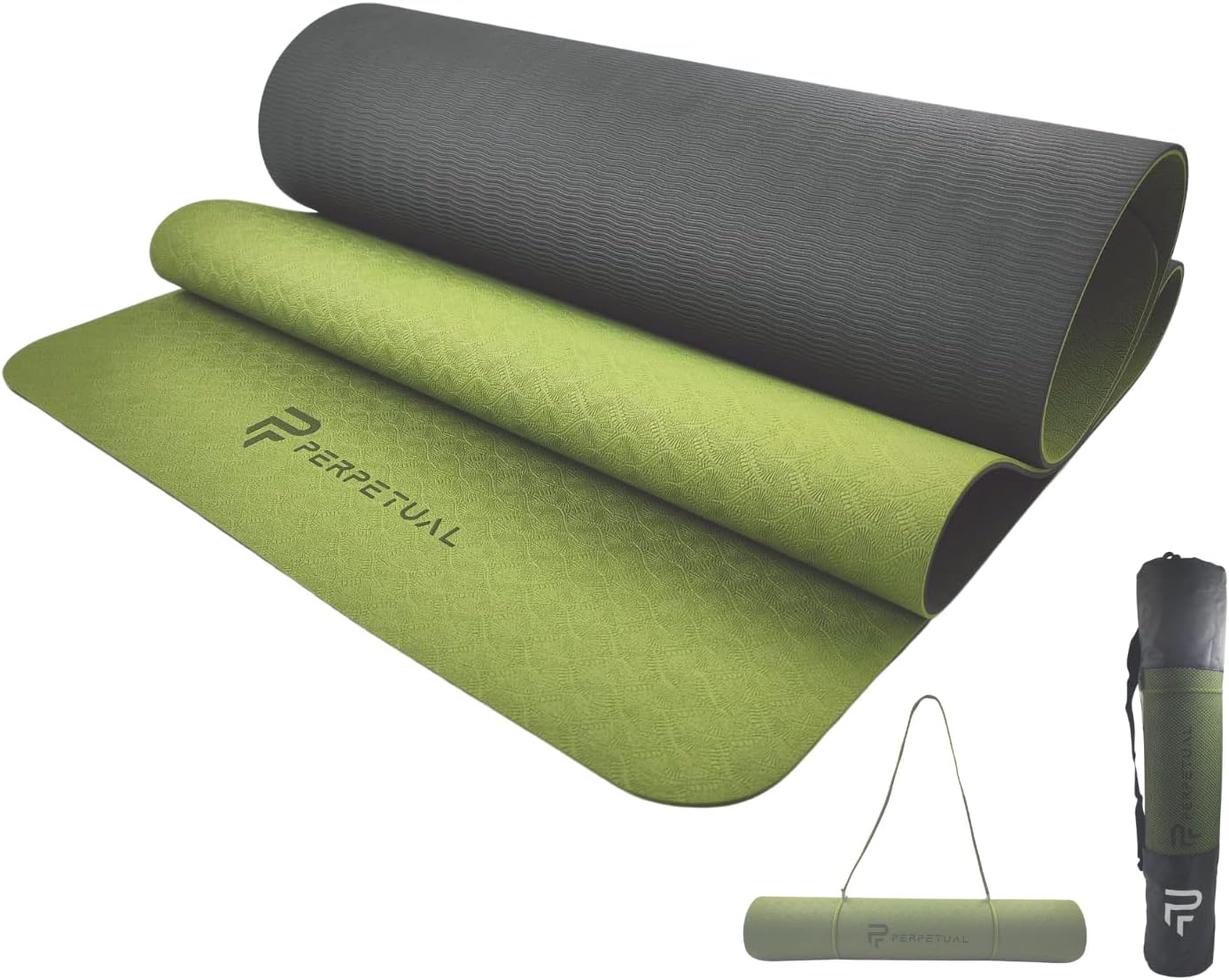Esterilla Perpetual De Yoga Y Pilates Antideslizante De 6mm Con Correa Y Bolsa De Transporte_0