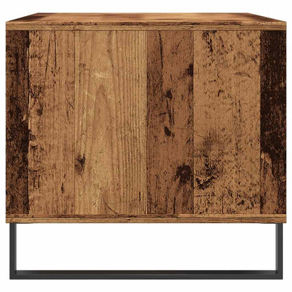 Mesa De Centro Madera Ingeniería Madera Envejecida 90x49x45 Cm_3