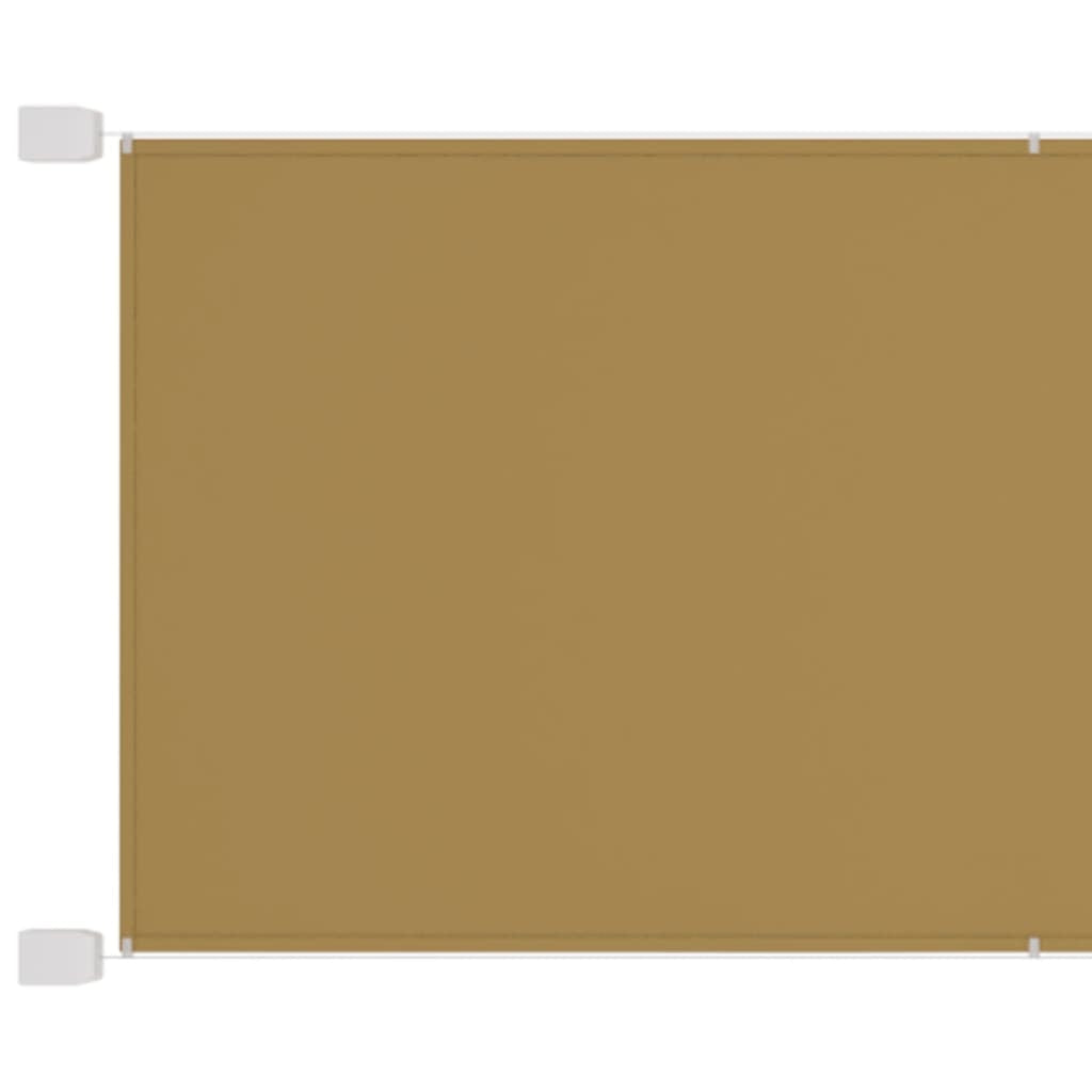 Vidaxl Toldo Vertical Beige 180x1200 Cm Tela Oxford_0