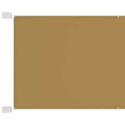 Vidaxl Toldo Vertical Beige 180x1200 Cm Tela Oxford_0