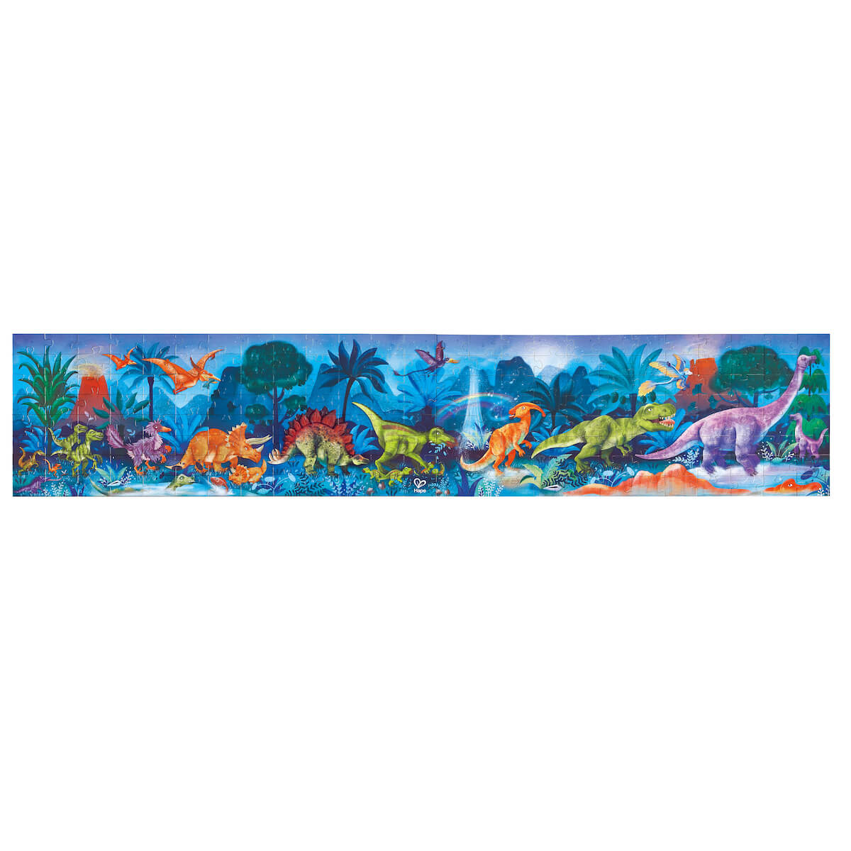 Puzzle Fluorescente 200pzas Dinosaurs Hape_1