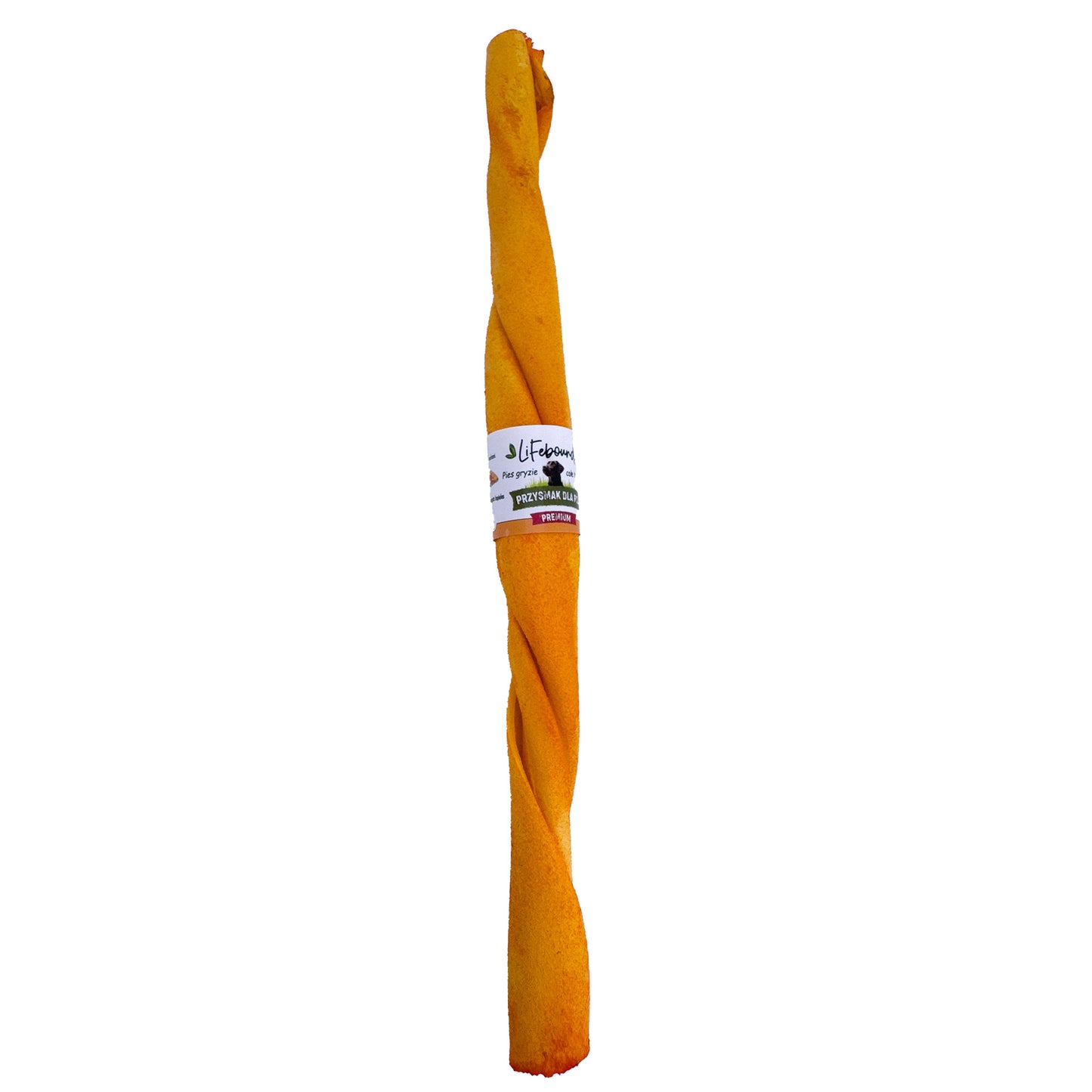 Lifebound - Hueso Masticable Natural Para Perros De Cuero De Ternera En Barra Retorcida Sabor Miel - 10 Piezas L_0