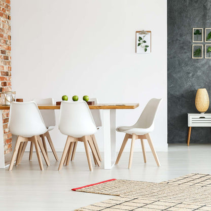 Silla De Comedor Estilo Nórdico Daria 83x55x48cm Thinia Home_5