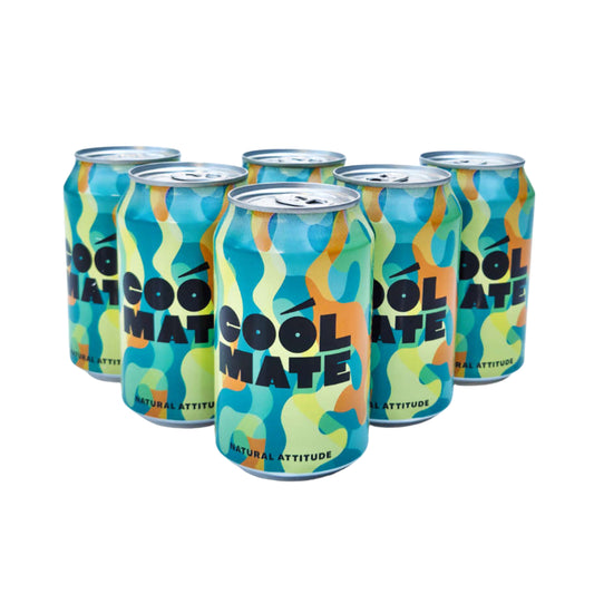 Refresco Orgánico Pack 6 Latas – Bebida Energética Saludable - Cool Mate_0
