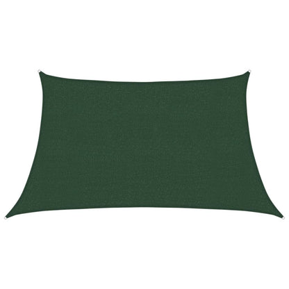Vidaxl Toldo De Vela Verde Oscuro Hdpe 160 G/m² 3/4x2 M_0