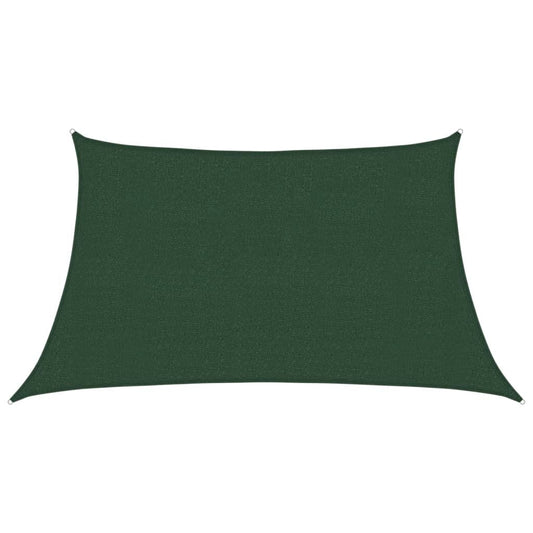 Vidaxl Toldo De Vela Verde Oscuro Hdpe 160 G/m² 3/4x2 M_0