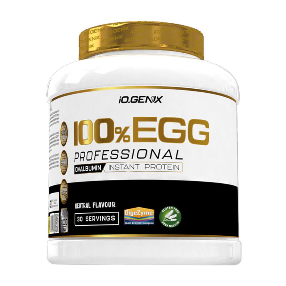 100% Egg Profesional (proteína De Huevo) - 900g - Neutro - Proteina Alternativa - Io.genix_0