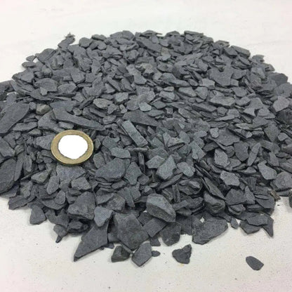 Grava Pizarra Decorativa / Saco 20 Kg. / 24-40 Mm / Gris_1