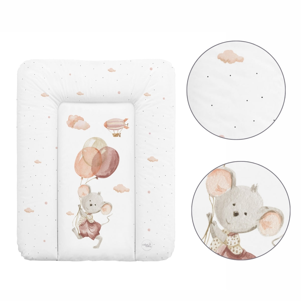 Cambiador Blando Para Comoda T-s Basic Mouse_1