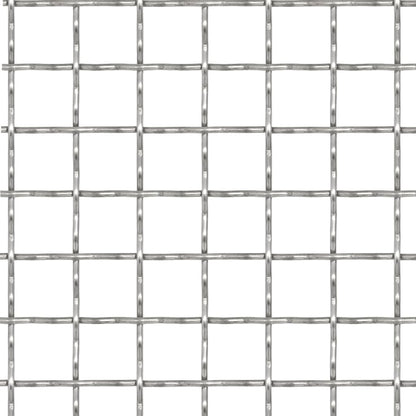 Panel De Malla Alambre Rizado Acero Inox. 100x85 Cm 31x31x3 Mm / Vetonek_1