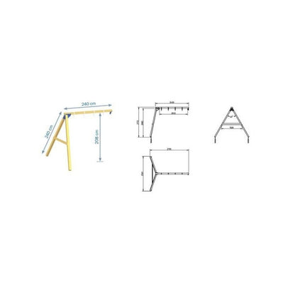 Parque Infantil Masgames Belvedere L Con Challenger.