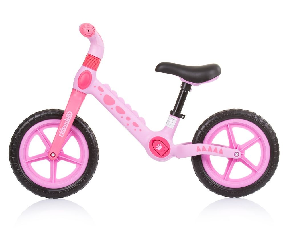 Bicicleta Infantil Sin Pedales Dino Pink_1