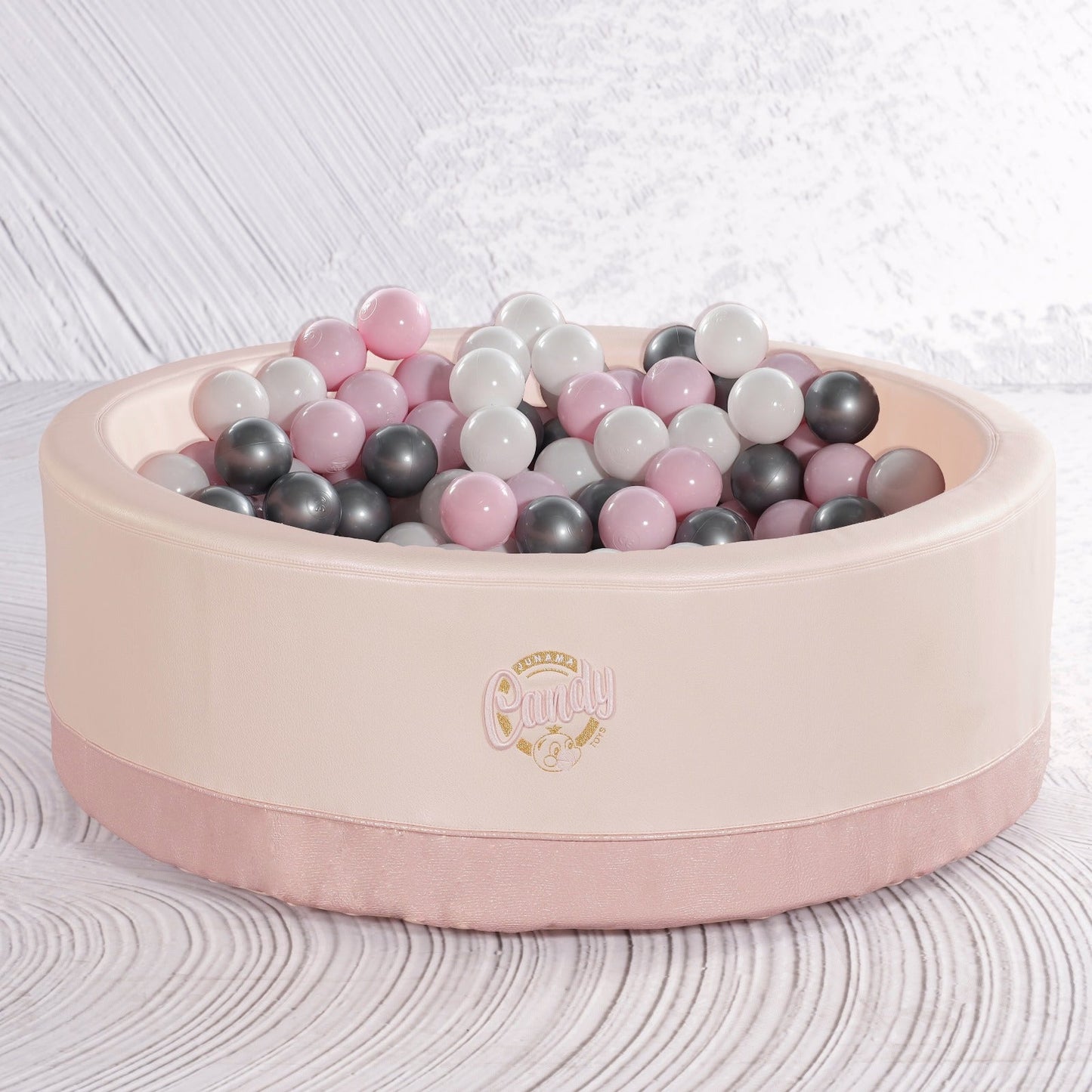 Piscina De Bolas Polipiel Candy Rosa