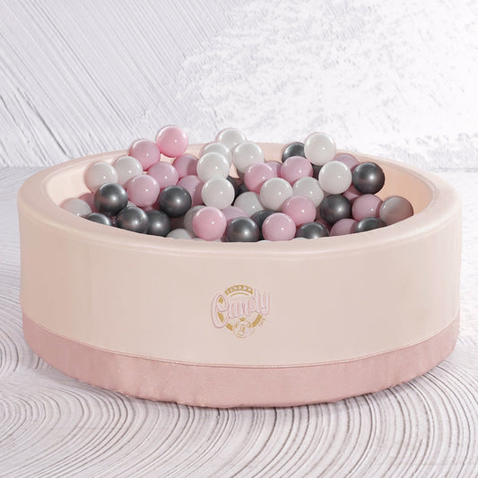 Piscina De Bolas Polipiel Candy Rosa_0