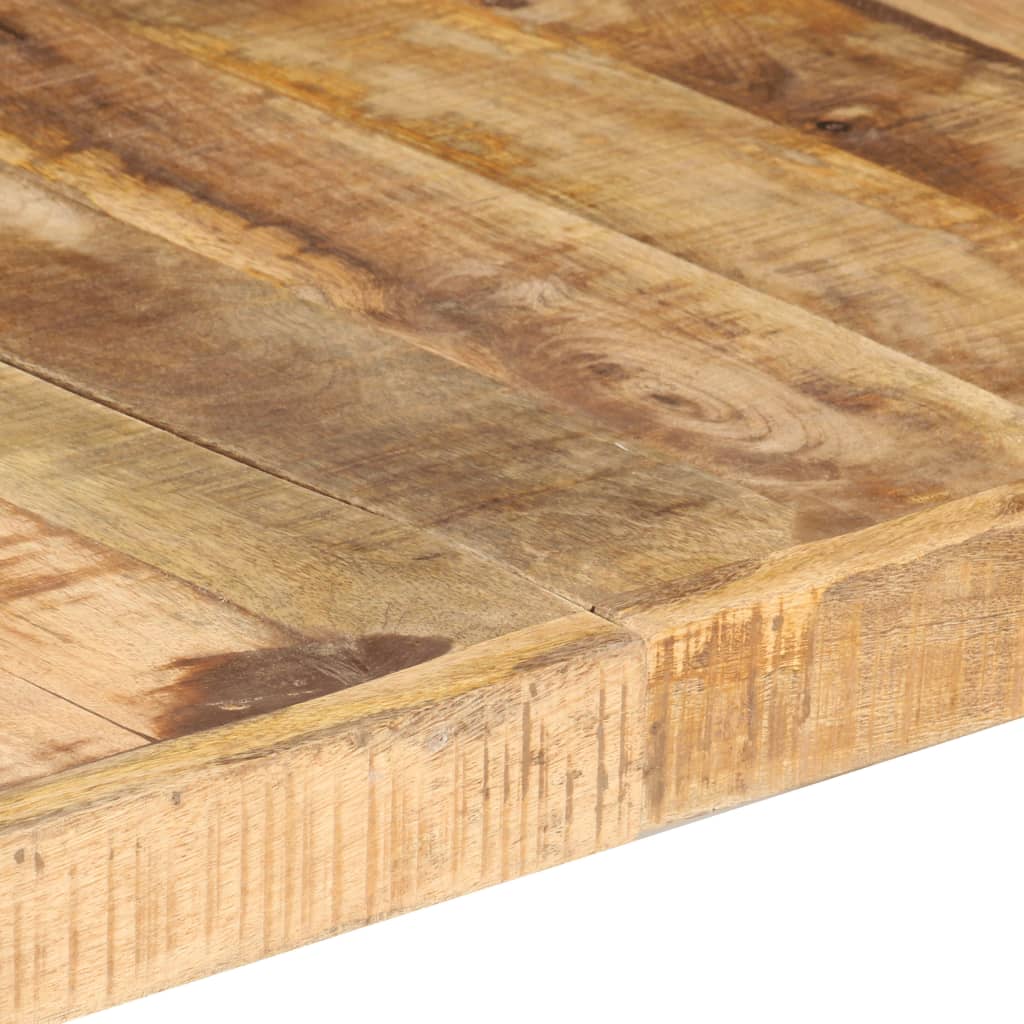 Mesa De Centro Madera De Mango Rugosa 140x70x40 Cm_4