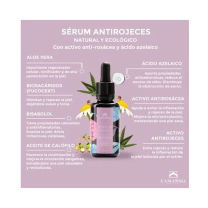 Sérum antirojeces natural, Camassia, 30ml