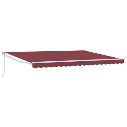 Toldo Retráctil Automático Burdeos 450x300 Cm_0