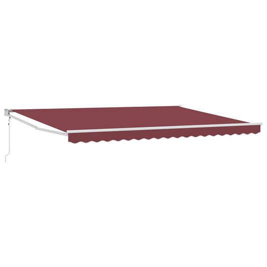 Toldo Retráctil Automático Burdeos 450x300 Cm_0
