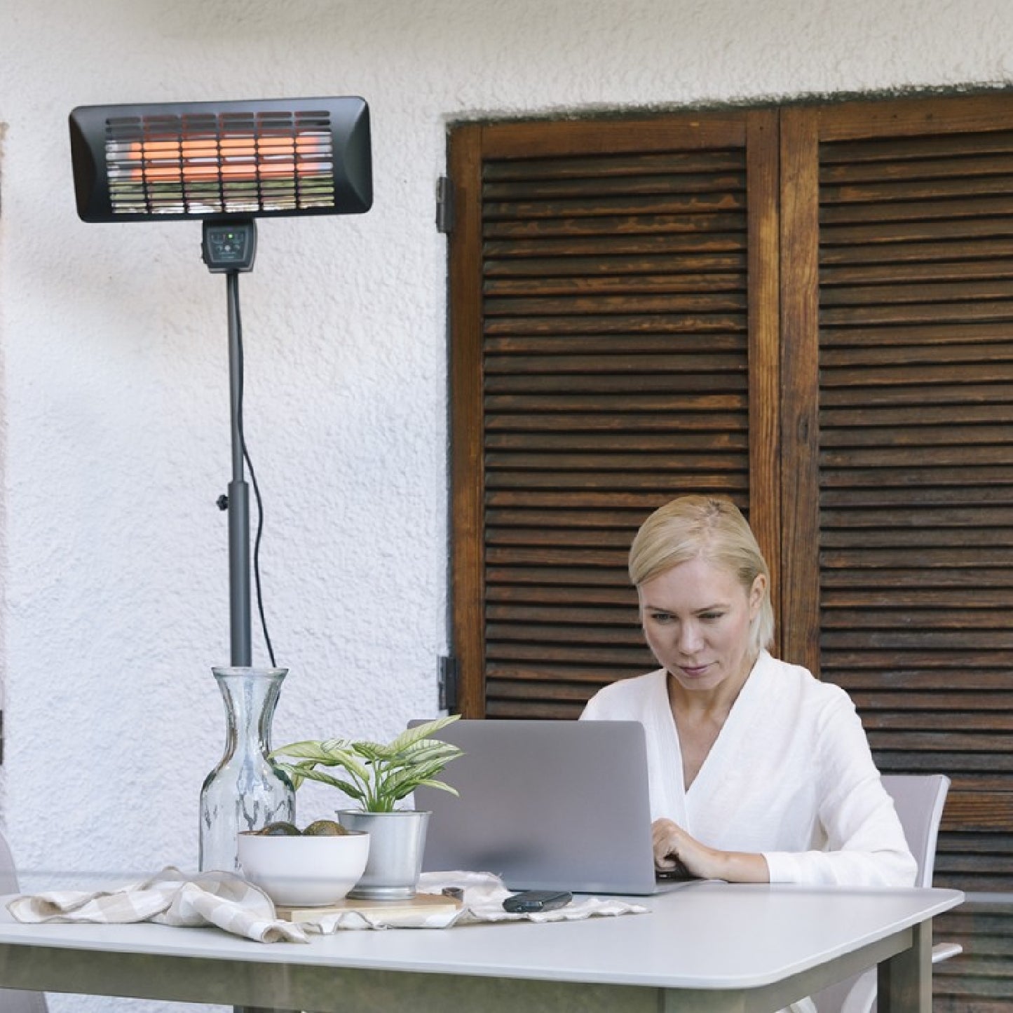 Cecotec Calefactor De Exterior Calefactor Halógeno Ext. De Pie Con Mando Ready Warm 8200 Power Quartz Smart_2