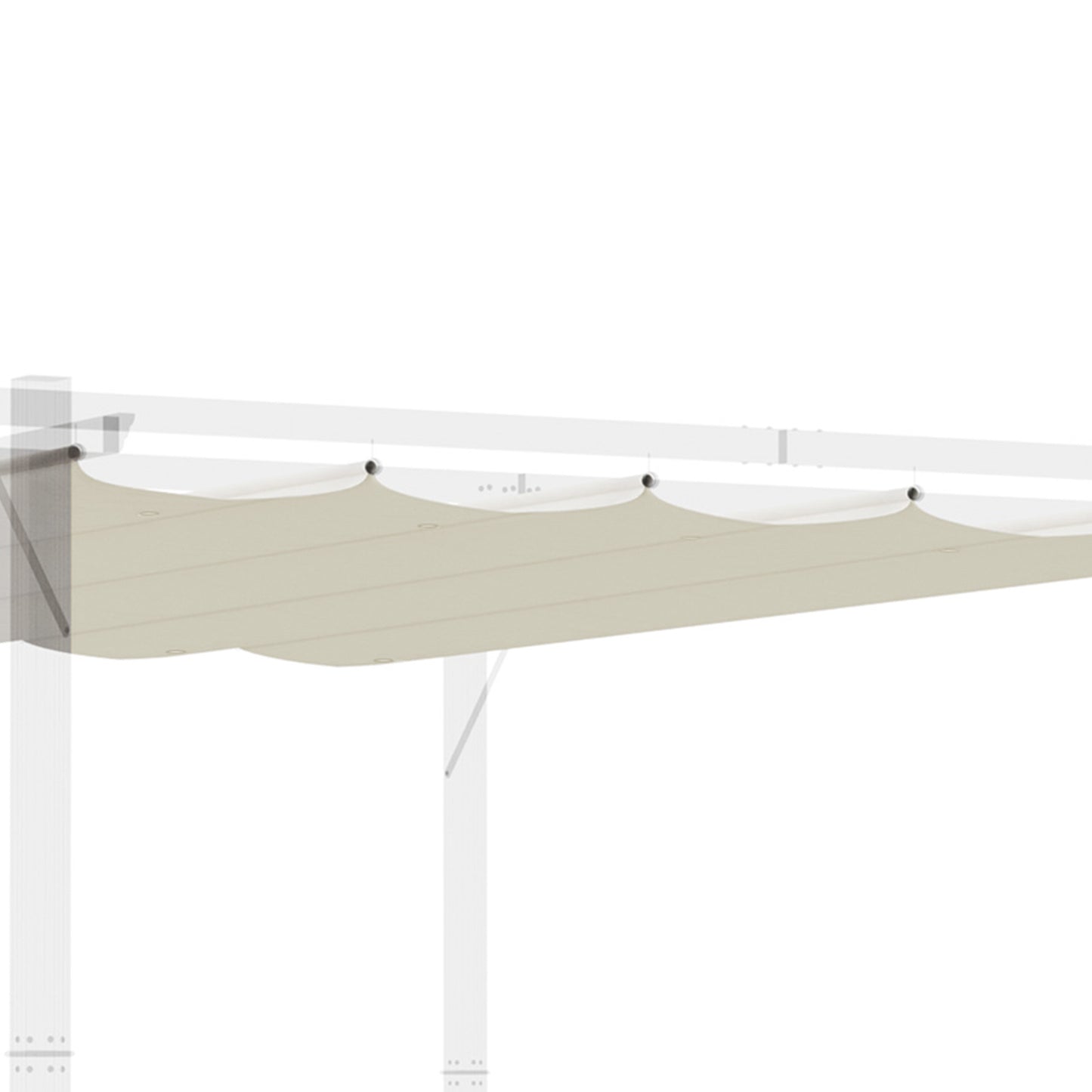 Outsunny Techo De Pérgola 3_4