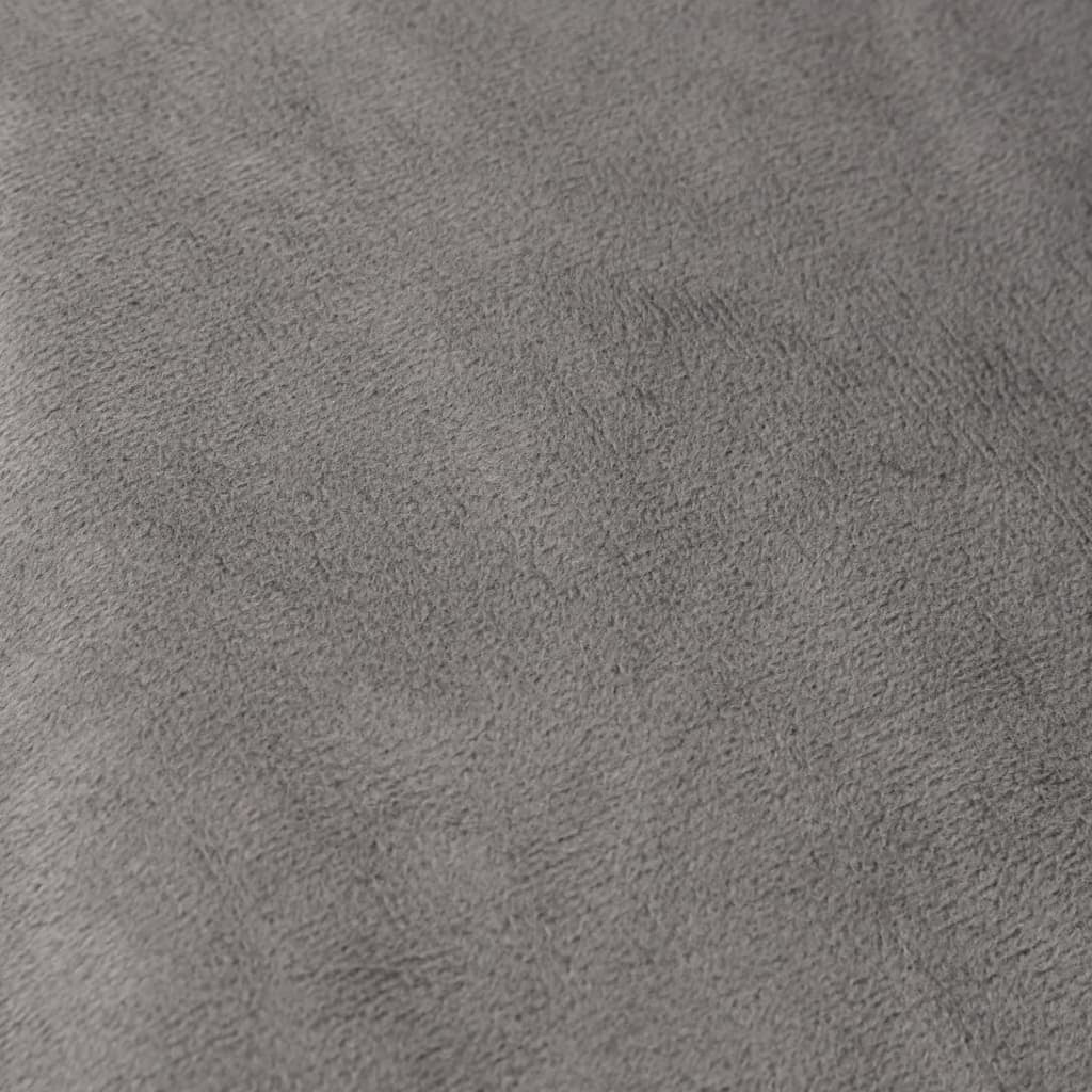 Vidaxl Manta Con Peso Con Funda Tela Gris 200x230 Cm 13 Kg_3