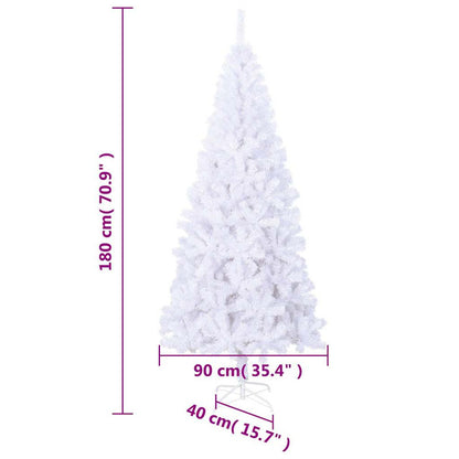 Vidaxl Árbol De Navidad Artificial Con Soporte 620 Ramas 180 Cm_5