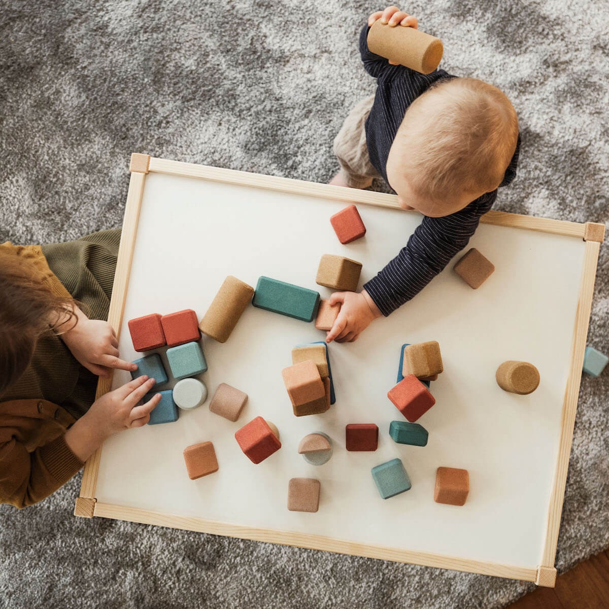 Juego Construcción 40 Piezas Arquitectos Altos Korko_2