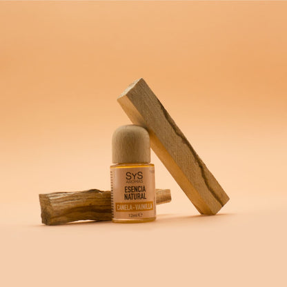 Esencia Natural Canela-Vainilla SYS Aromas 12 ml | Aroma Dulce y Cálido | Para Quemadores y Humidificadores_1