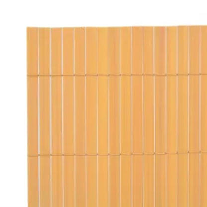 Valla De Jardín De Doble Cara Amarilla 110x500 Cm / Vetonek_0