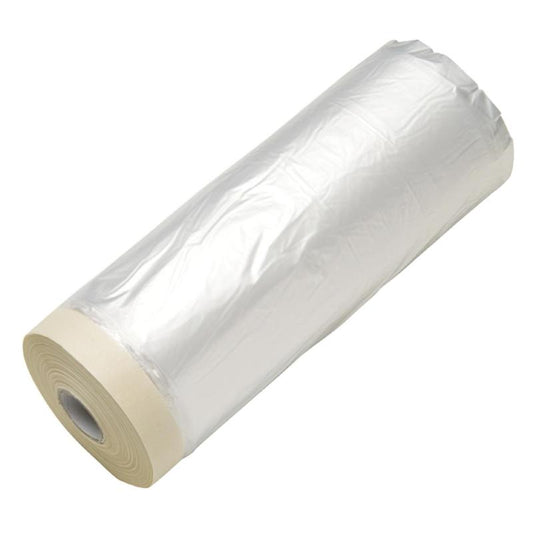 Cinta Pintor Carrocero Con Film Wolfpack 140 Cm. X 20 M.