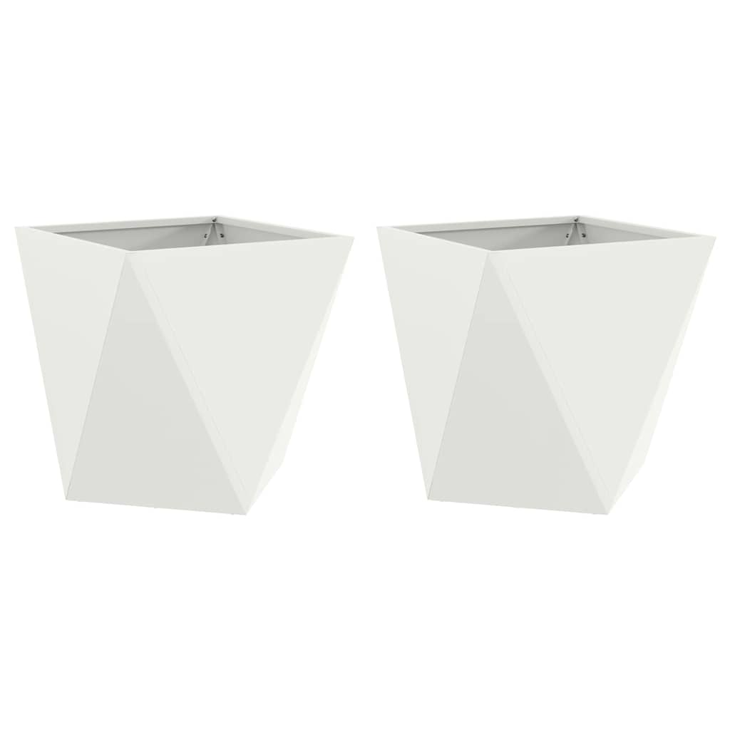 Jardinera 2 Pcs 40 X 40 X 40 Cm Acero_0