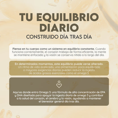 Omega 3 EPA+DHA 60 días Corazón N2 Natural Nutrition 120 cápsulas