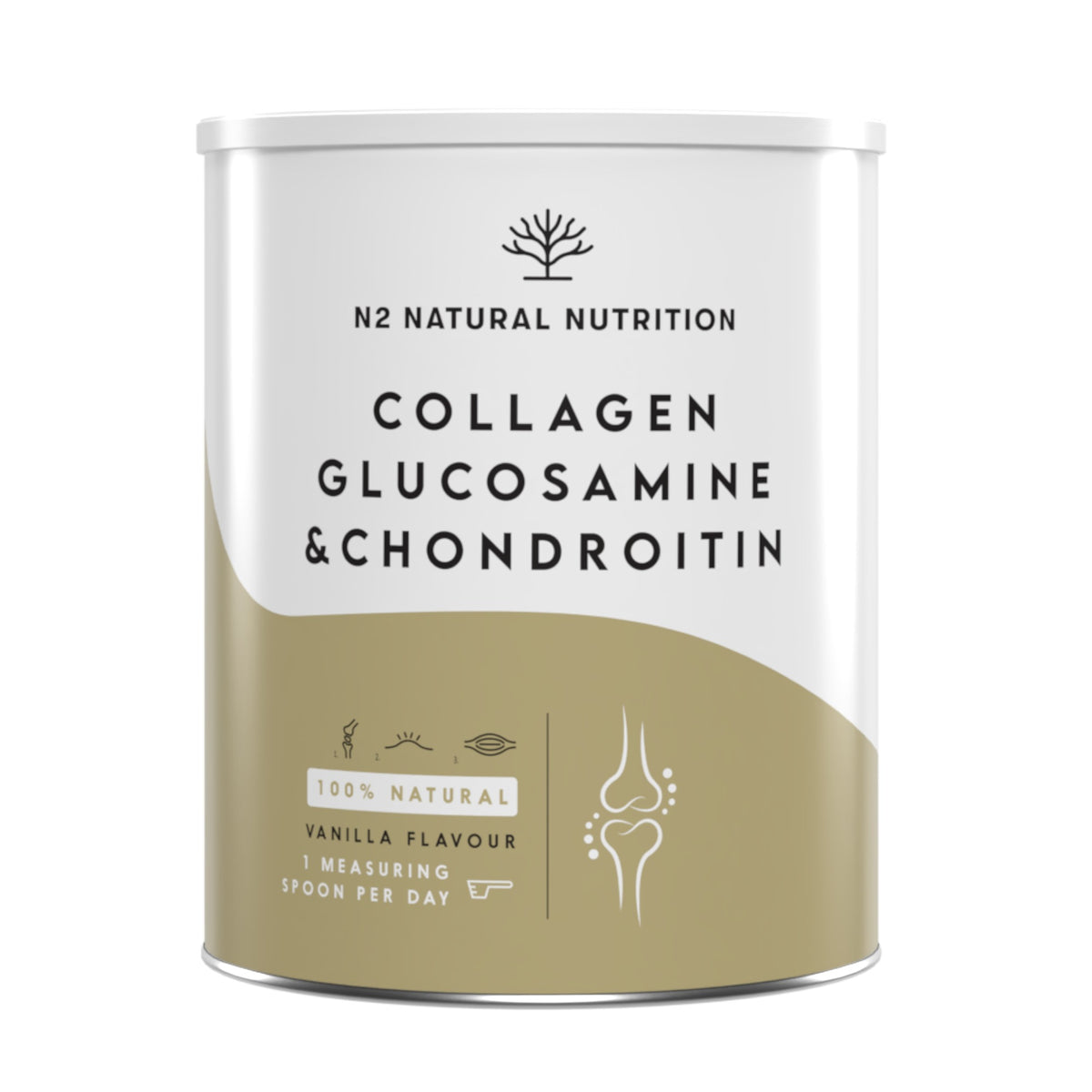 Colágeno Hidrolizado en Polvo 30 días Articulaciones N2 Natural Nutrition 400 g