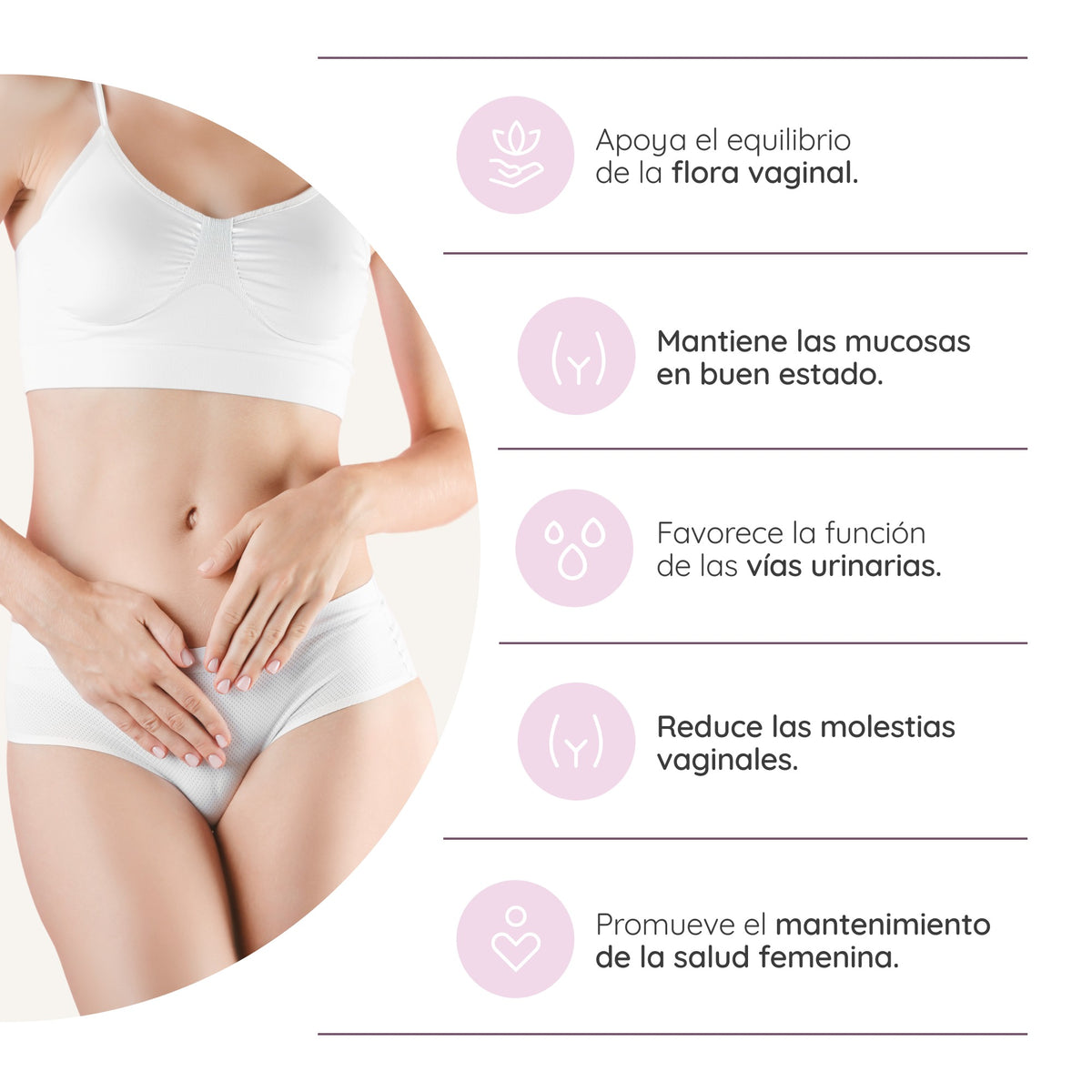 Vaginal Health Probióticos 30 días Íntima N2 Natural Nutrition 30 cáps.