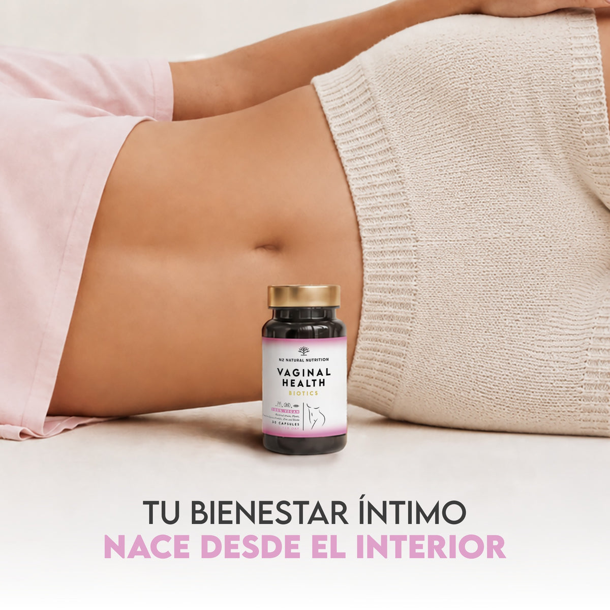 Vaginal Health Probióticos 30 días Íntima N2 Natural Nutrition 30 cáps.