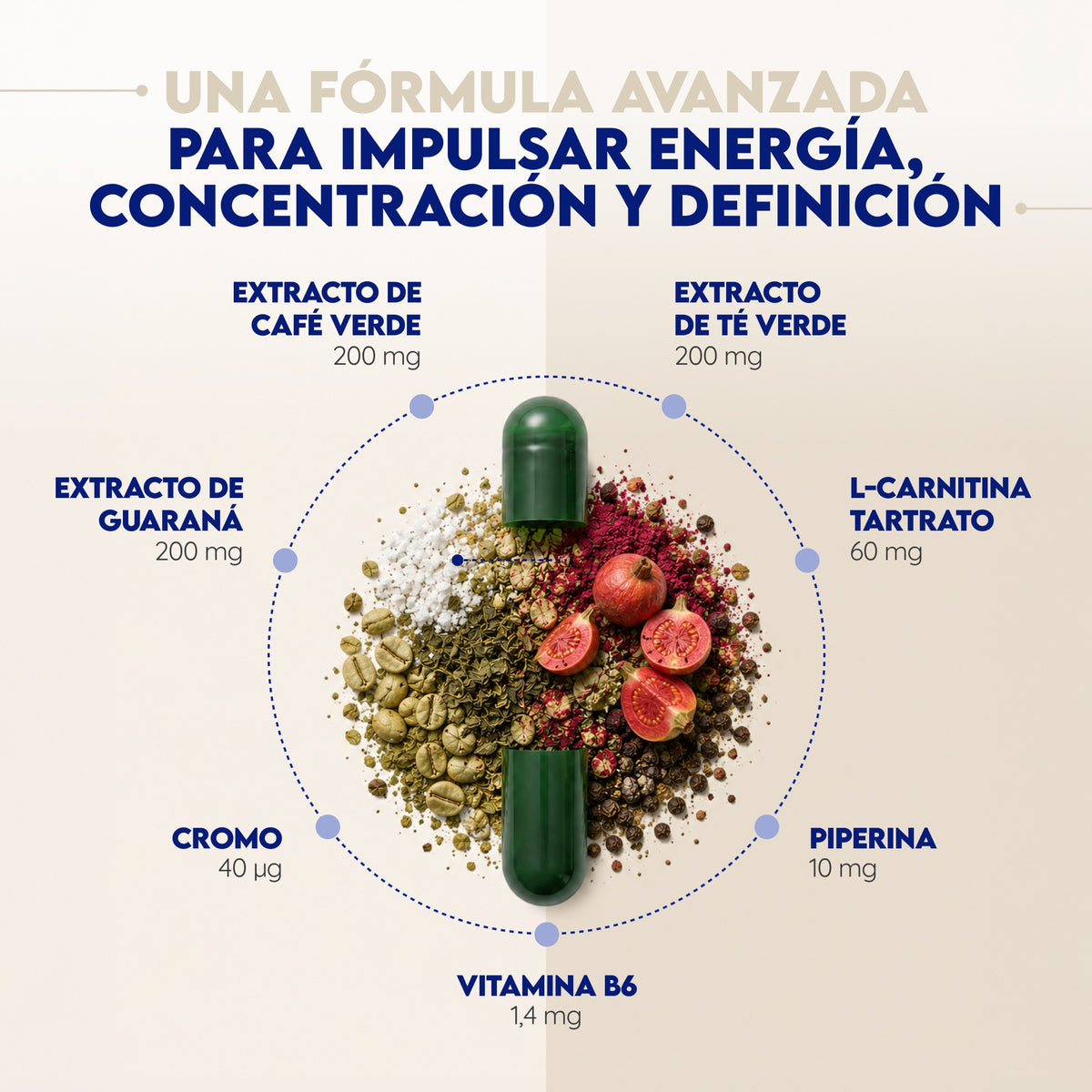 Quemagrasas Fitness 60 días Adelgazamiento N2 Natural Nutrition 120 cápsulas